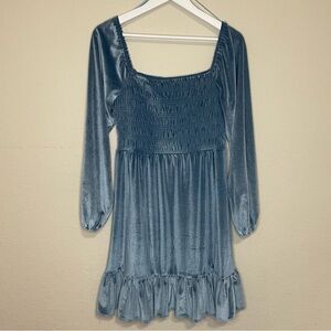 LC Lauren Conrad Velvet Dress